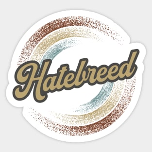 Hatebreed Circular Fade Sticker